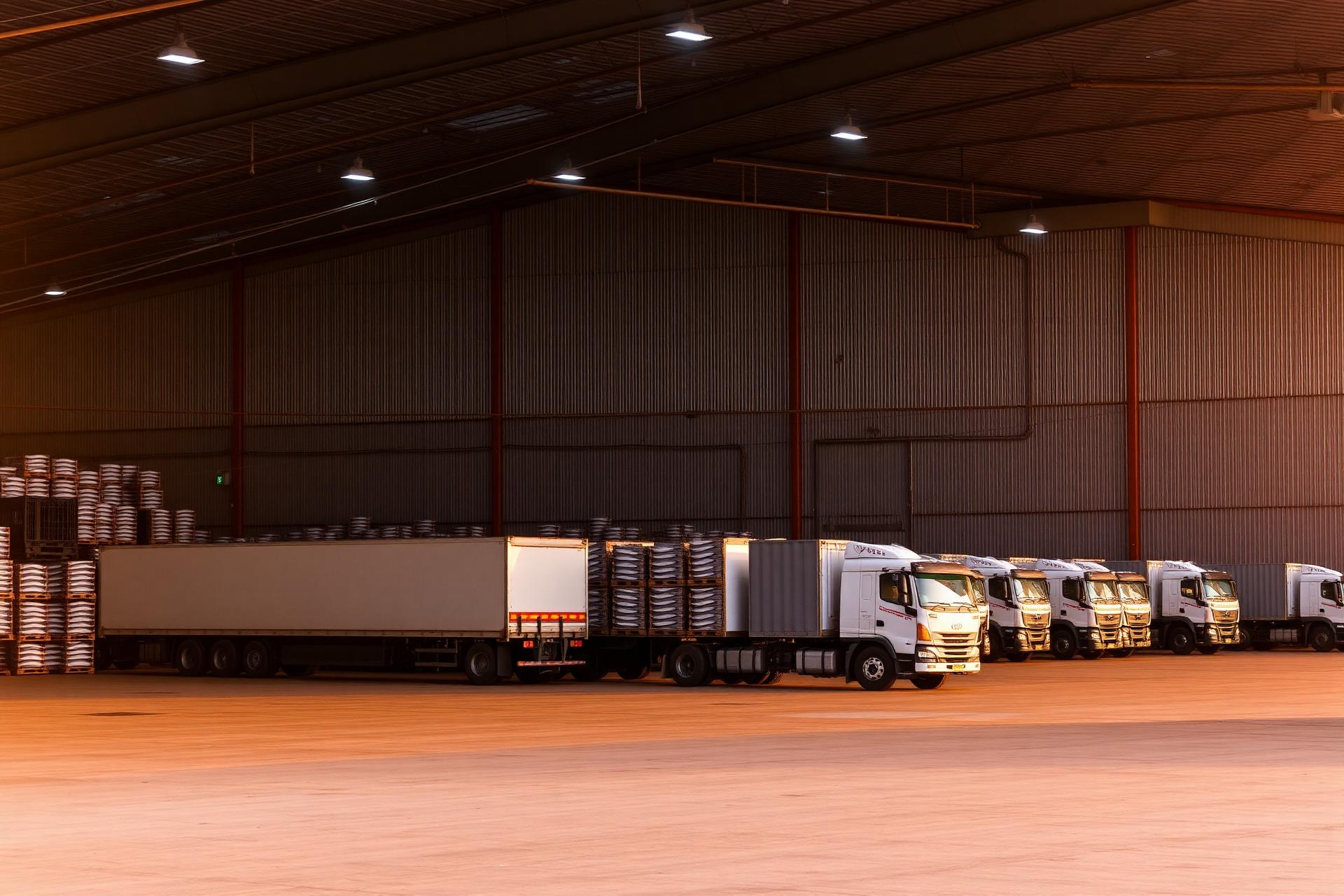 Aikas distribution warehouse and fleet